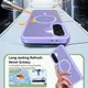 Samsung Galaxy A37 Hoesje met MagSafe Back Cover Matte Paars afbeelding 9