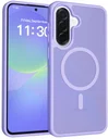 Samsung Galaxy A37 Hoesje met MagSafe Back Cover Matte Paars