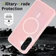Samsung Galaxy A37 Hoesje met MagSafe Back Cover Matte Roze afbeelding 6