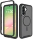Samsung Galaxy A57 Hoesje Full Protect 360° Cover met MagSafe / Qi2 Zwart afbeelding 1