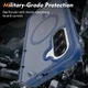 Samsung Galaxy A57 Hoesje Full Protect 360° Cover met MagSafe / Qi2 Blauw afbeelding 3