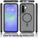 Samsung Galaxy A37 Hoesje Full Protect 360° Cover met MagSafe Zwart afbeelding 7