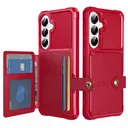 Samsung Galaxy A57 Hoesje 3-in-1 Pasjes Portemonnee Back Cover Rood
