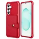 Samsung Galaxy A57 Hoesje 3-in-1 Pasjes Portemonnee Back Cover Rood afbeelding 2