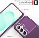 Samsung Galaxy A57 Hoesje 3-in-1 Pasjes Portemonnee Back Cover Paars afbeelding 9