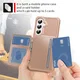 Samsung Galaxy A57 Hoesje 3-in-1 Pasjes Portemonnee Back Cover Roze afbeelding 6