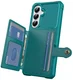 Samsung Galaxy A57 Hoesje 3-in-1 Pasjes Portemonnee Back Cover Groen afbeelding 2