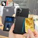 Samsung Galaxy A37 Hoesje 3-in-1 Pasjes Portemonnee Back Cover Zwart afbeelding 4