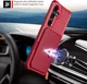 Samsung Galaxy A37 Hoesje 3-in-1 Pasjes Portemonnee Back Cover Rood afbeelding 5