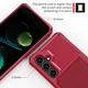 Samsung Galaxy A37 Hoesje 3-in-1 Pasjes Portemonnee Back Cover Rood afbeelding 6