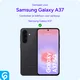 Samsung Galaxy A37 TPU Back Cover met Kunstleren Wallet Rood afbeelding 3