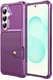 Samsung Galaxy A27 TPU Back Cover met Kunstleren Wallet Paars afbeelding 8