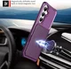 Samsung Galaxy A27 TPU Back Cover met Kunstleren Wallet Paars afbeelding 5