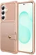 Samsung Galaxy A27 TPU Back Cover met Kunstleren Wallet Roze afbeelding 8