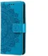 Samsung Galaxy A57 Hoesje Mandala Book Case met Pasjeshouder Blauw afbeelding 5
