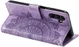 Samsung Galaxy A57 Hoesje Mandala Book Case met Pasjeshouder Paars afbeelding 4
