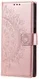Samsung Galaxy A57 Hoesje Mandala Book Case met Pasjeshouder Roze Goud afbeelding 5