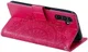 Samsung Galaxy A37 Hoesje Mandala Book Case met Pasjeshouder Roze afbeelding 3