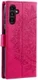 Samsung Galaxy A37 Hoesje Mandala Book Case met Pasjeshouder Roze afbeelding 5