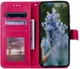 Samsung Galaxy A37 Hoesje Mandala Book Case met Pasjeshouder Roze afbeelding 2