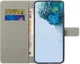 Samsung Galaxy A57 Hoesje Portemonnee Book Case Lotus Print afbeelding 2