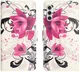 Samsung Galaxy A37 Hoesje Portemonnee Book Case Lotus Print