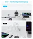 Anker (112W) Desktop Charger 6-in-1 Oplaadstation USB/USB-C Snellader Zwart afbeelding 5