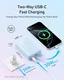 Anker Zolo 30W Powerbank met Ingebouwde Lanyard USB-C Kabel 20.000 mAh Blauw afbeelding 6