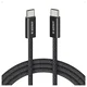 Anker Zolo (240W) USB-C naar USB-C Kabel Ultra Fast Charge 1.8M Zwart afbeelding 1