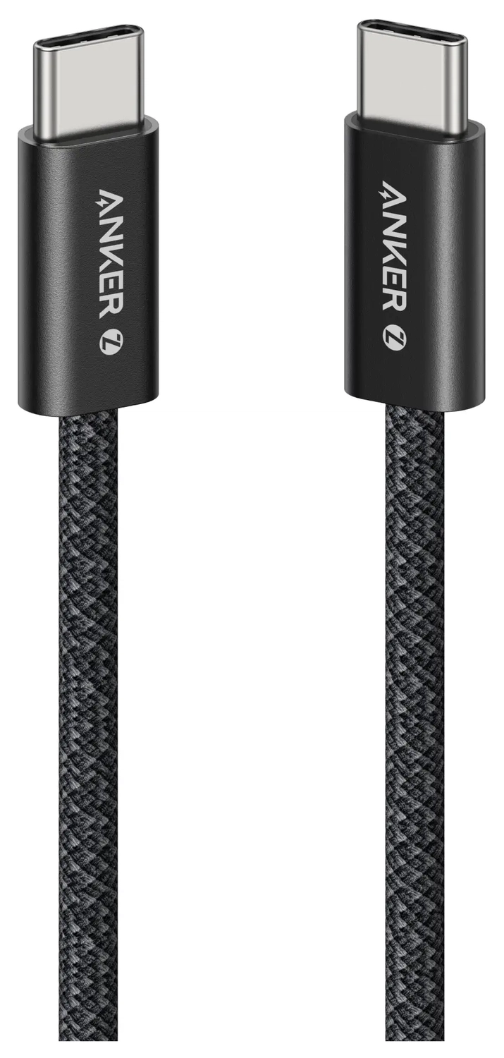 Anker Zolo (240W) USB-C naar USB-C Kabel Ultra Fast Charge 0.9M Zwart afbeelding 1