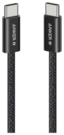 Anker Zolo (240W) USB-C naar USB-C Kabel Ultra Fast Charge 0.9M Zwart afbeelding 1