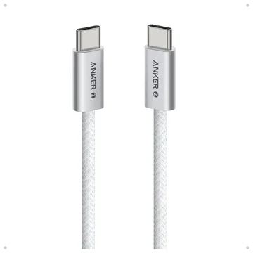 Anker Zolo (240W) USB-C naar USB-C Kabel Ultra Fast Charge 0.9M Wit