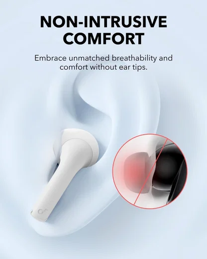 Anker SoundCore K20i Draadloze Bluetooth 5.3 Oordopjes In-Ear Wit afbeelding 3