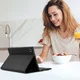 Buddi Zuna Samsung Galaxy Tab A11 Plus Hoes met Toetsenbord Book Case Zwart afbeelding 6