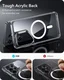 ESR Classic Hybrid Samsung Galaxy S26 Ultra Hoesje MagSafe Transparant afbeelding 6