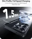 ESR Classic Hybrid Samsung Galaxy S26 Ultra Hoesje MagSafe Transparant Zwart afbeelding 8