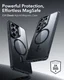 ESR Classic Hybrid Samsung Galaxy S26 Ultra Hoesje MagSafe Transparant Zwart afbeelding 2