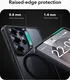 ESR Classic Hybrid Samsung Galaxy S26 Ultra Hoesje MagSafe Frosted Zwart afbeelding 6