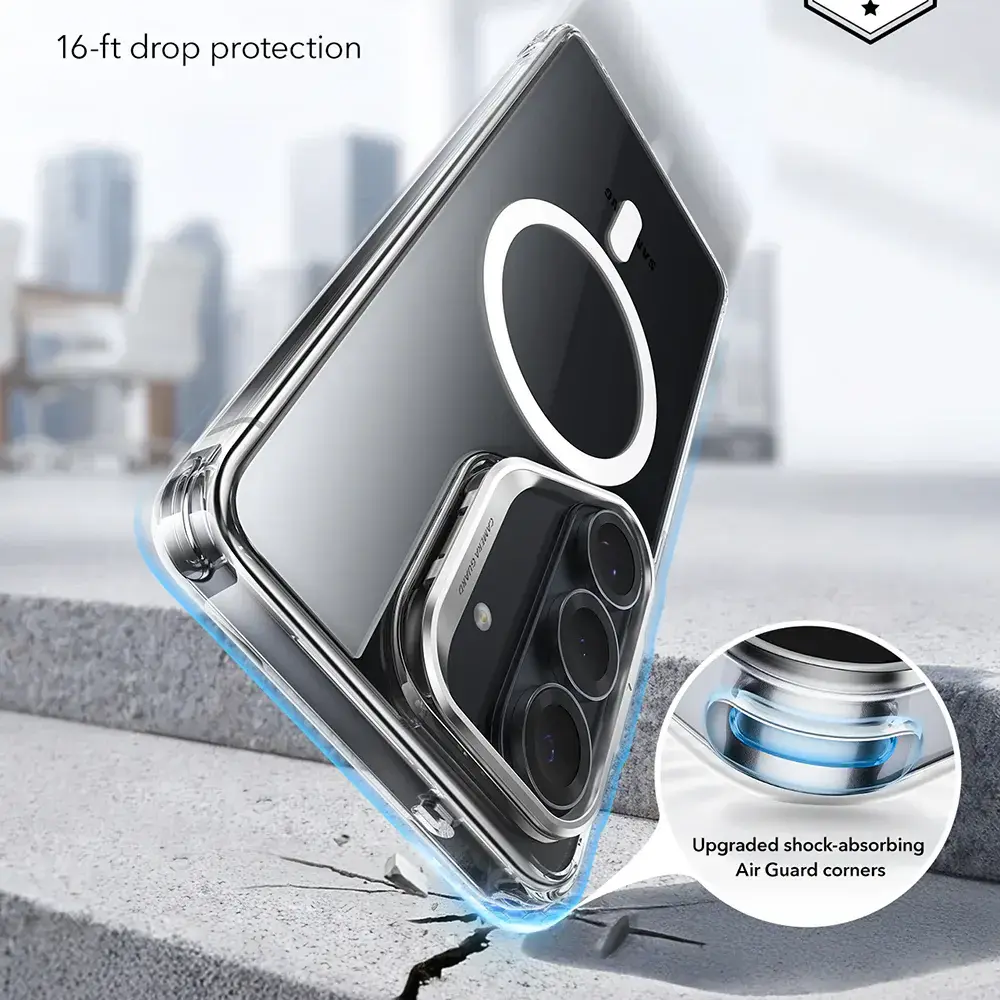 ESR Classic Hybrid HaloLock Samsung Galaxy S26 Hoesje Transparant afbeelding 3
