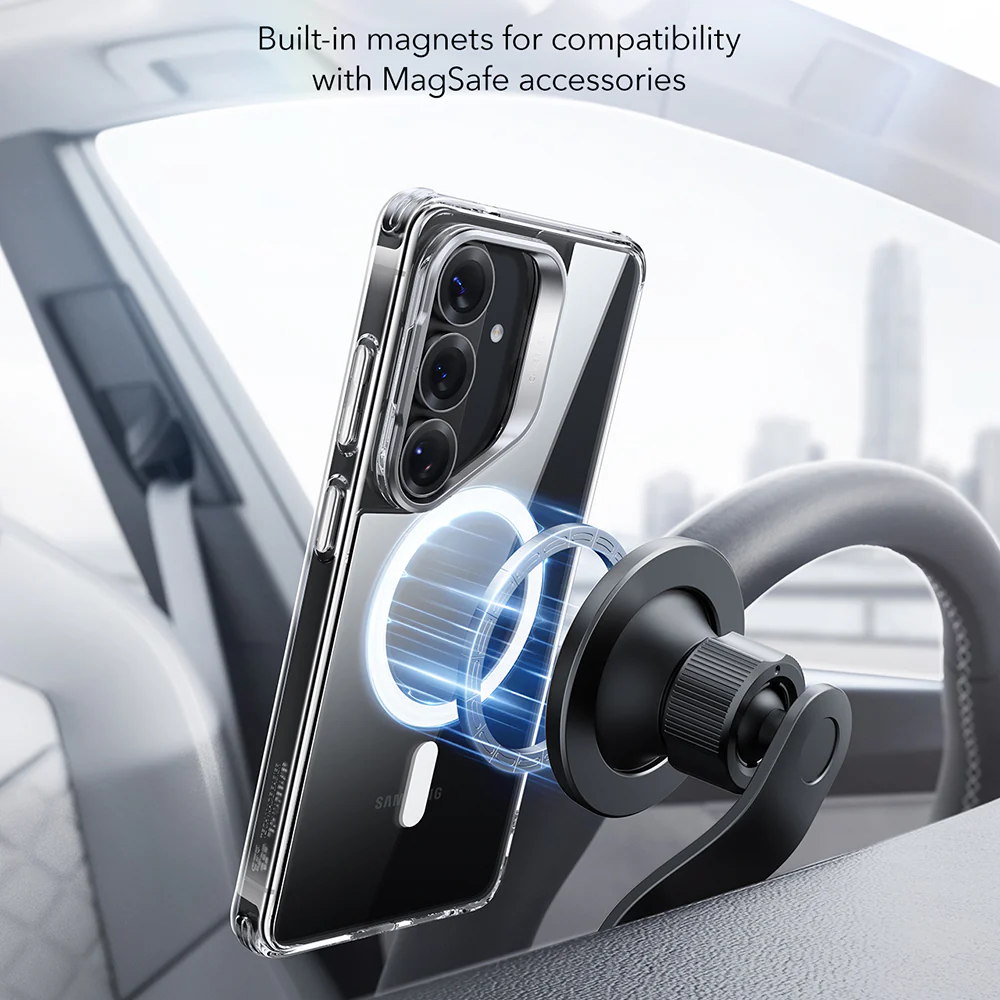 ESR Classic Hybrid HaloLock Samsung Galaxy S26 Hoesje Transparant afbeelding 7