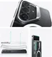 ESR Classic Hybrid MagSafe Samsung Galaxy S26 Plus Hoesje met Stand Transparant afbeelding 2