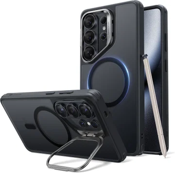 ESR Classic Hybrid MagSafe Samsung S26 Ultra Hoesje met Stand Zwart