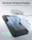 ESR Classic Hybrid MagSafe Samsung S26 Ultra Hoesje met Stand Zwart afbeelding 3