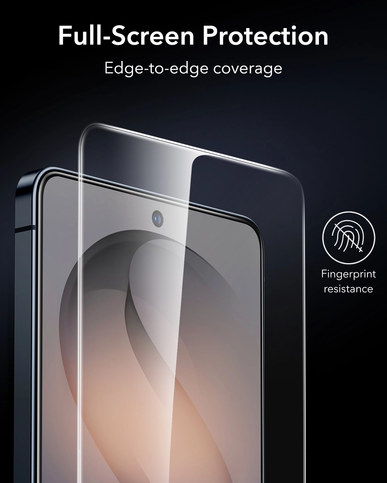 ESR UltraFit Armorite Samsung S26 Ultra Screen Protector Tempered Glass (2-Pack) afbeelding 10