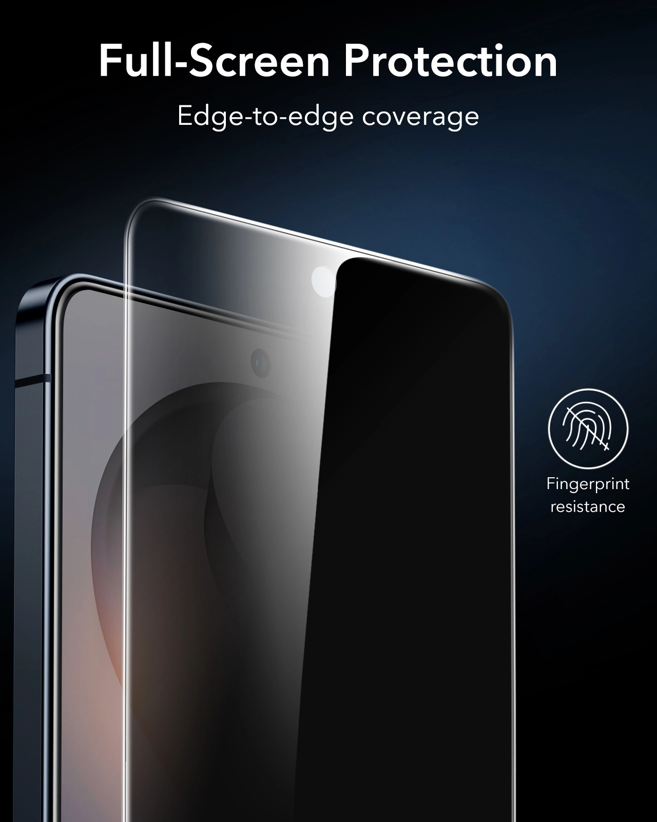 ESR UltraFit Armorite Privacy Samsung Galaxy S26 Ultra Tempered Glass (1-Pack) afbeelding 7