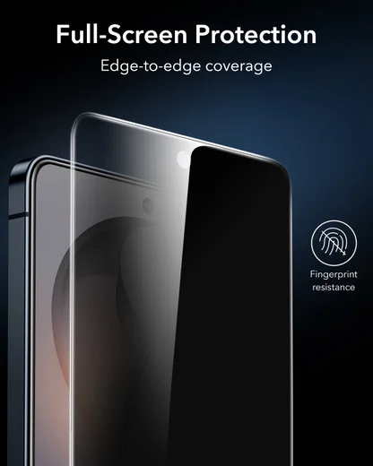 ESR UltraFit Armorite Privacy Samsung Galaxy S26 Ultra Tempered Glass (1-Pack) afbeelding 7