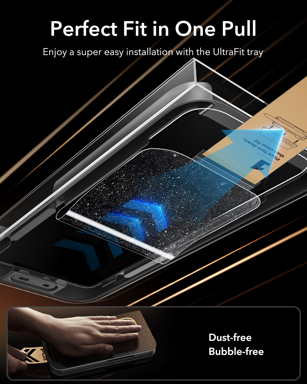 ESR UltraFit Armorite Pro Samsung Galaxy S26 Ultra Tempered Glass afbeelding 6