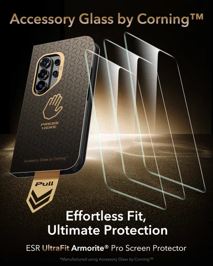 ESR UltraFit Armorite Pro Samsung Galaxy S26 Ultra Tempered Glass afbeelding 4