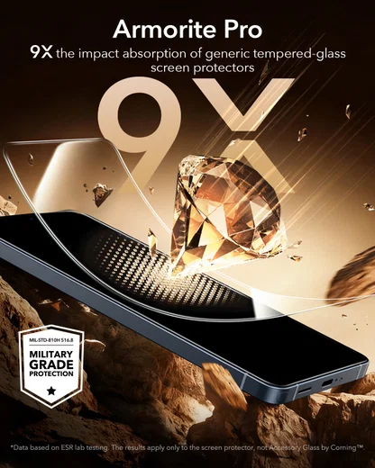 ESR UltraFit Armorite Pro Samsung Galaxy S26 Ultra Tempered Glass afbeelding 7