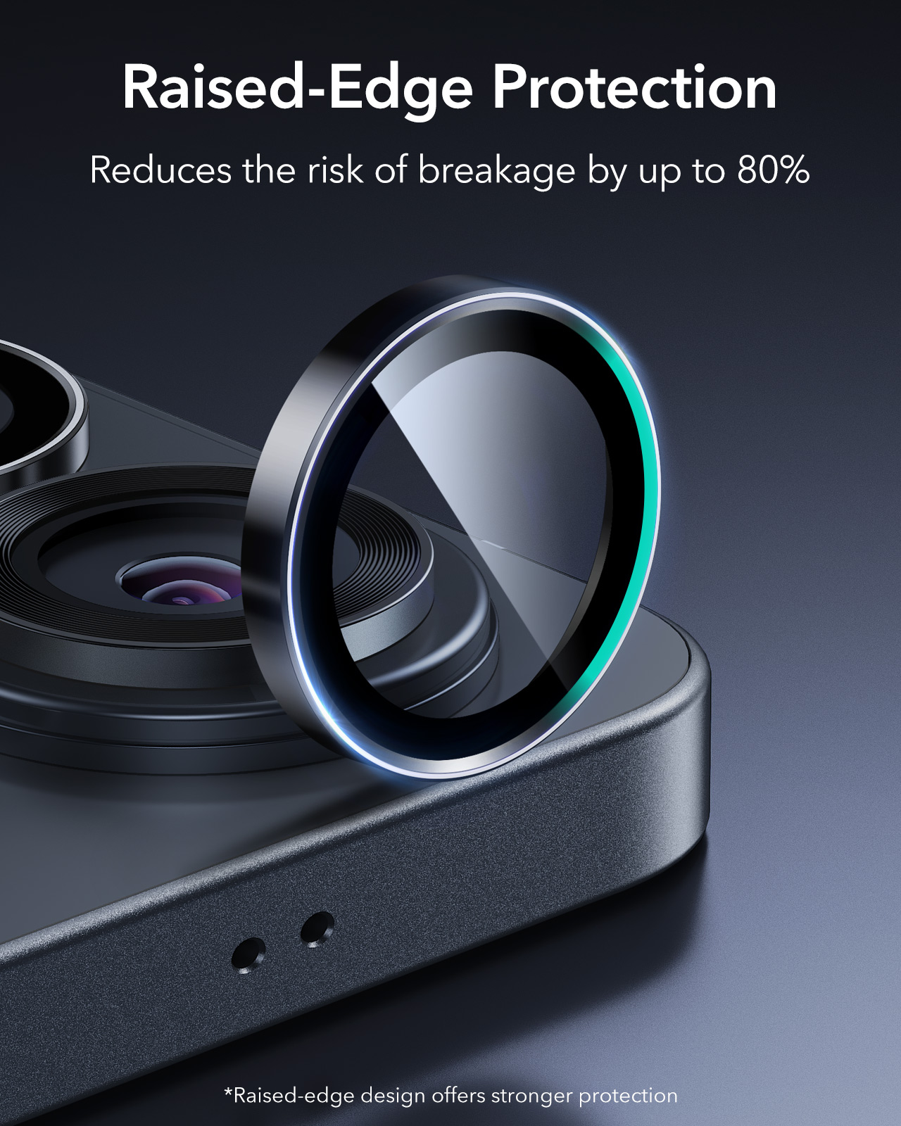 ESR Armorite Samsung Galaxy S26 Ultra Camera Lens Protector Zwart afbeelding 9